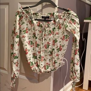 Kendall and Kylie off the shoulder long sleeve